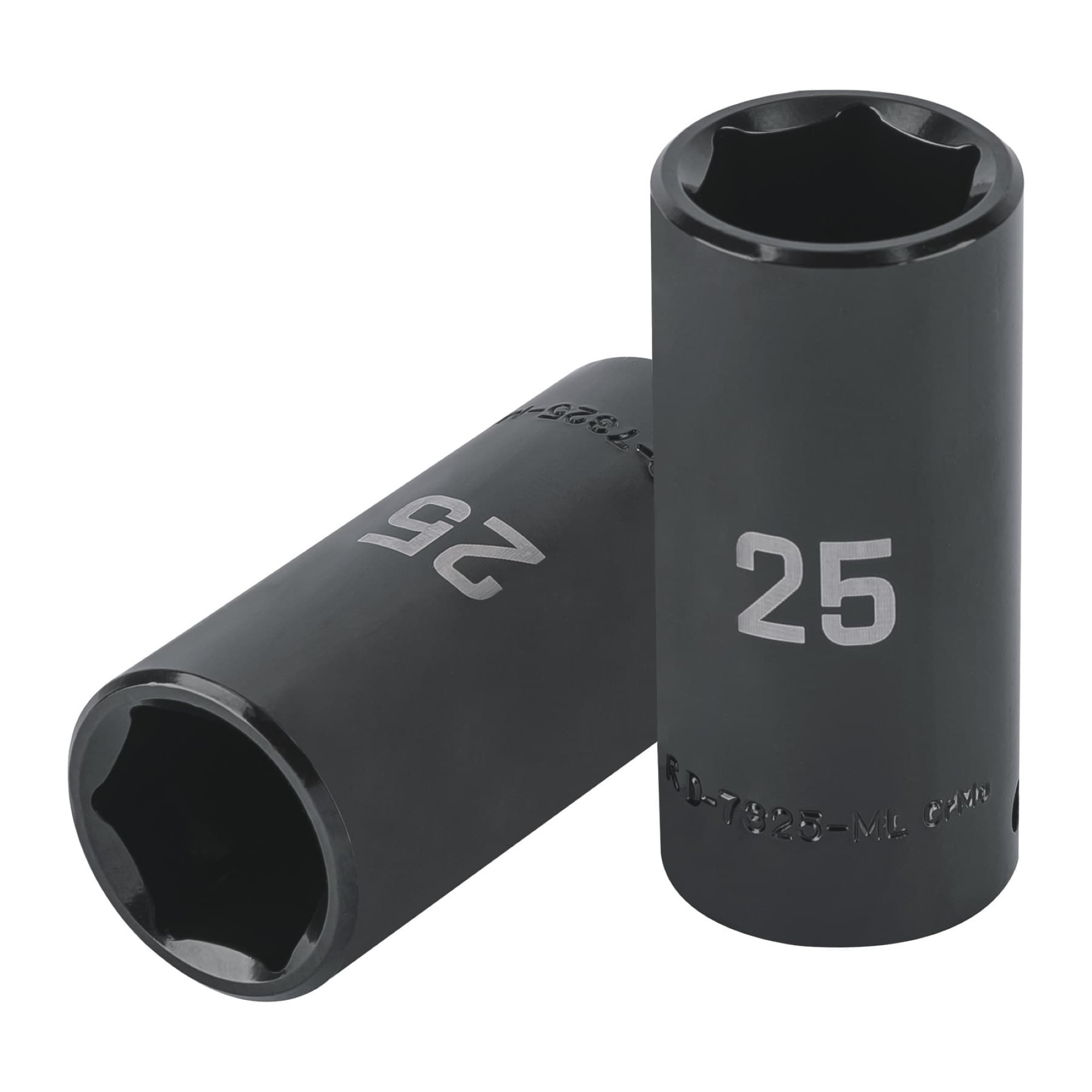 Copa Larga De Impacto 6 Puntas De 25 mm Cuadrante 1/2"